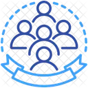Communaute Etudiant Groupe Icône