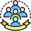 Communaute Etudiant Groupe Icône