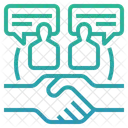 Communicate And Connect Conversation Talking Icon