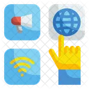 Communicate Choose Application Internet Icon