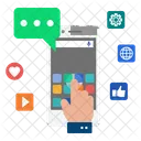Communication Media Mobile Icon