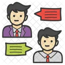Communication Talking Discussion Icon