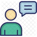 Communication Discussing Speech Bubble Icon