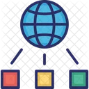 Communication Domain Globe Networking Icon