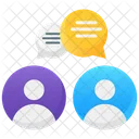 Meeting Discussion Collaboration Icon