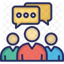 Communication Consulting Conversation Icon