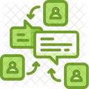 Communication Network Message Icon