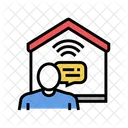 Communication Smart Home Icon
