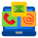 Communication Email Phone Icon