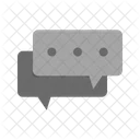Communication Chatting Text Icon
