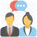 Communication User Talking Icon