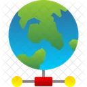 Communication Globe Information Icon