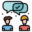 Communications Talk Chat Icon