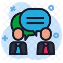 Bubble Discussion Conversation Icon