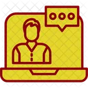 Communication Lecture Online Icon