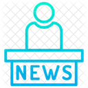 News Anchor Anchor User Icon