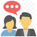 Conversation Communication Verbal Chat Icon