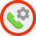 Communication Gear Message Icon