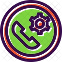 Communication Gear Message Icon