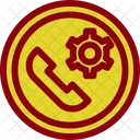 Communication Gear Message Icon