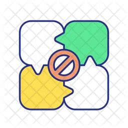 Communication barrier  Icon