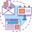 Communication Channel Goal Icon