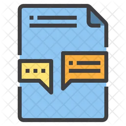 Communication file  Icon