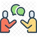 Communication Gossip Negotiation Icon