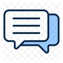 Live Chat Communication Icon