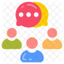 Communication Negotiation Debate Icon