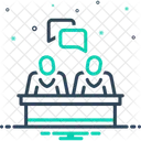 Communication Conversation Chitchat Icon
