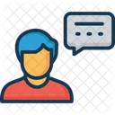 Communication Speech Bubble Talking Icon