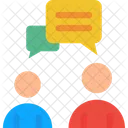 Communication Conversation Couple Icon