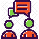 Communication Conversation Couple Icon