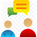 Communication Conversation Couple Icon