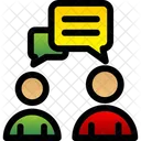 Communication Conversation Couple Icon