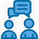 Communication Conversation Couple Icon