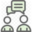 Communication Conversation Couple Icon