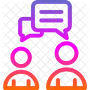 Communication Conversation Couple Icon
