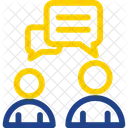 Communication Conversation Couple Icon