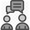 Communication Conversation Couple Icon
