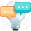 Communication Idea  Icon