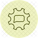 Communication Management Pentaglow Icon Icon