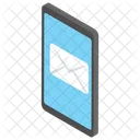 Medias Sociaux Communication Mobile Message Mobile Icon