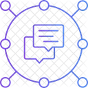 Communication Network  Icon