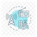 Communication radio  Icône