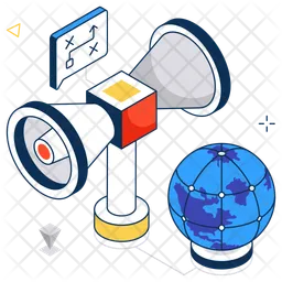 Communication Strategy  Icon