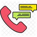 Communication Way Communication Phone 아이콘