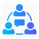 Communications People Group Icon