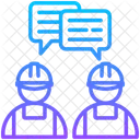 Communications Conversation Workers Icon